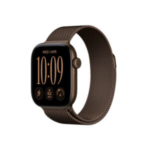 Apple Watch Series 12 Dark Bronze Aluminium Case with Dark Bronze Milanese Loop
